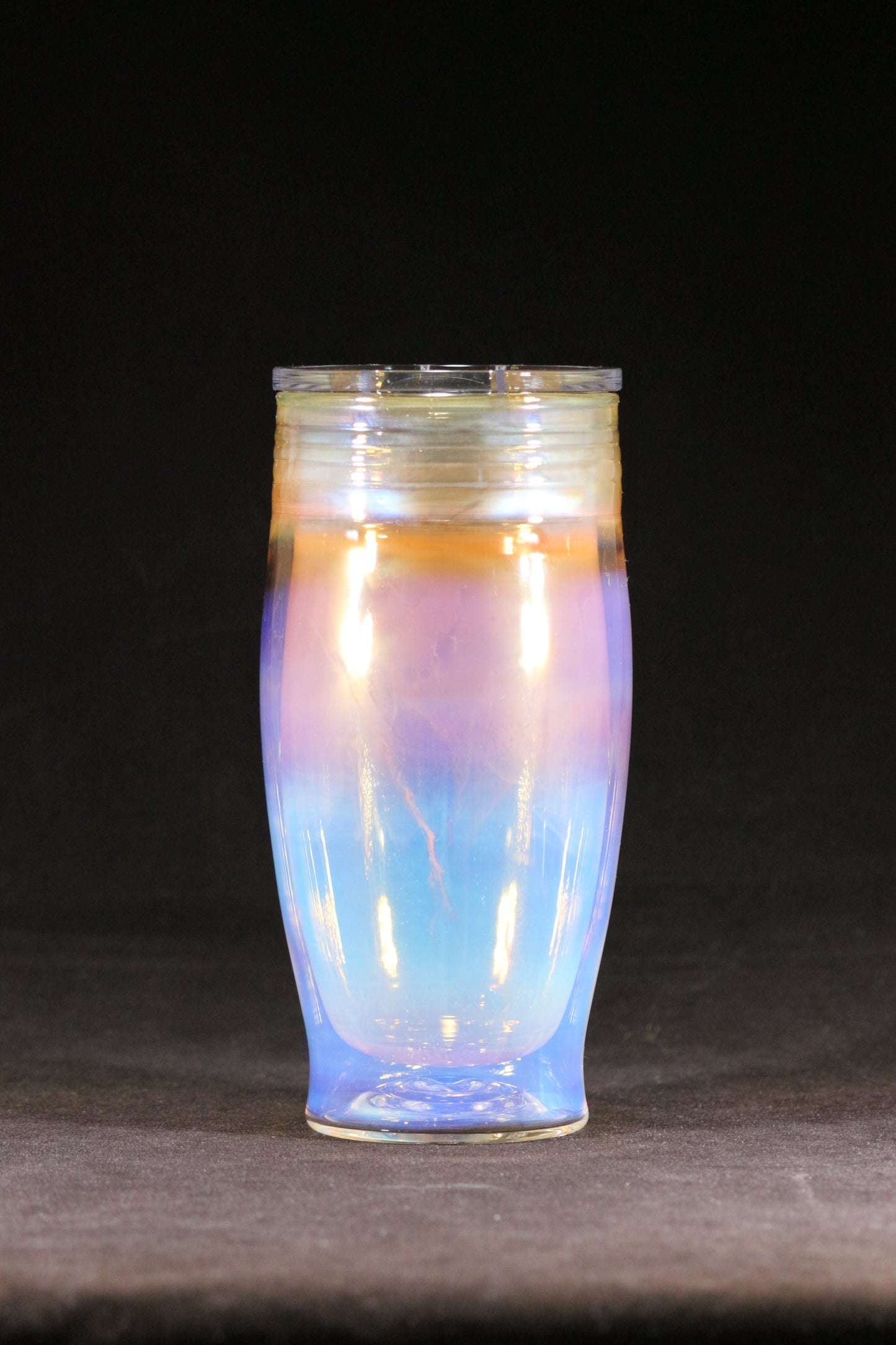 Insulator, yeti limited with organic gold and silver fume