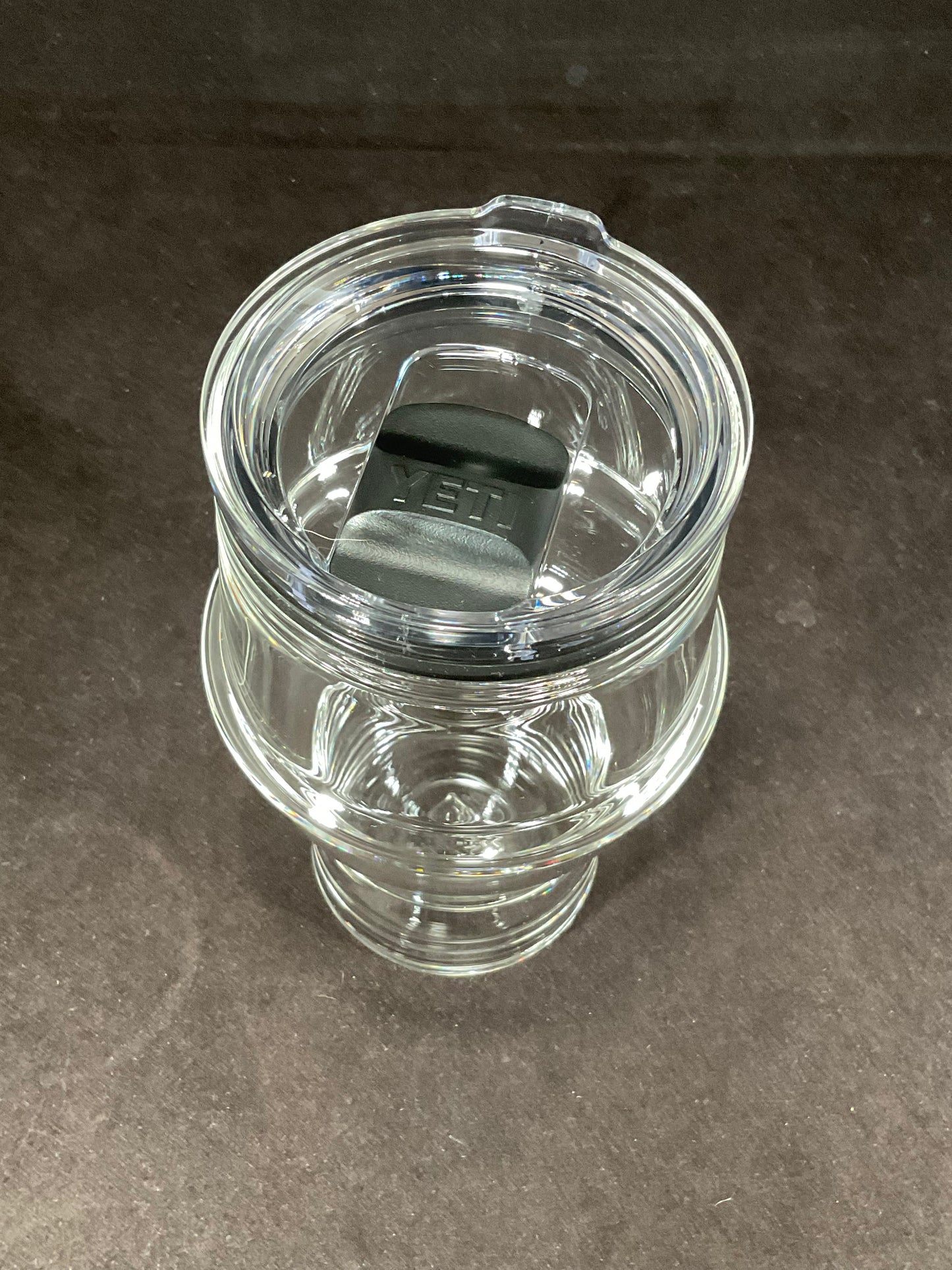 American IPA glass with lid