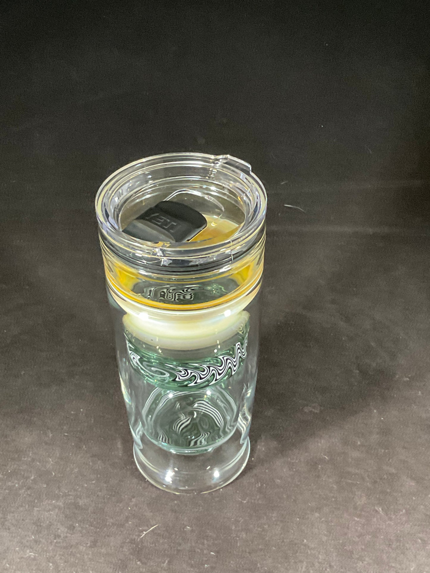 Fancy insulator.  W/lid