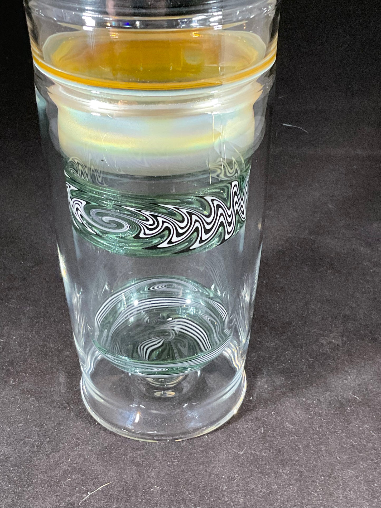 Fancy insulator.  W/lid